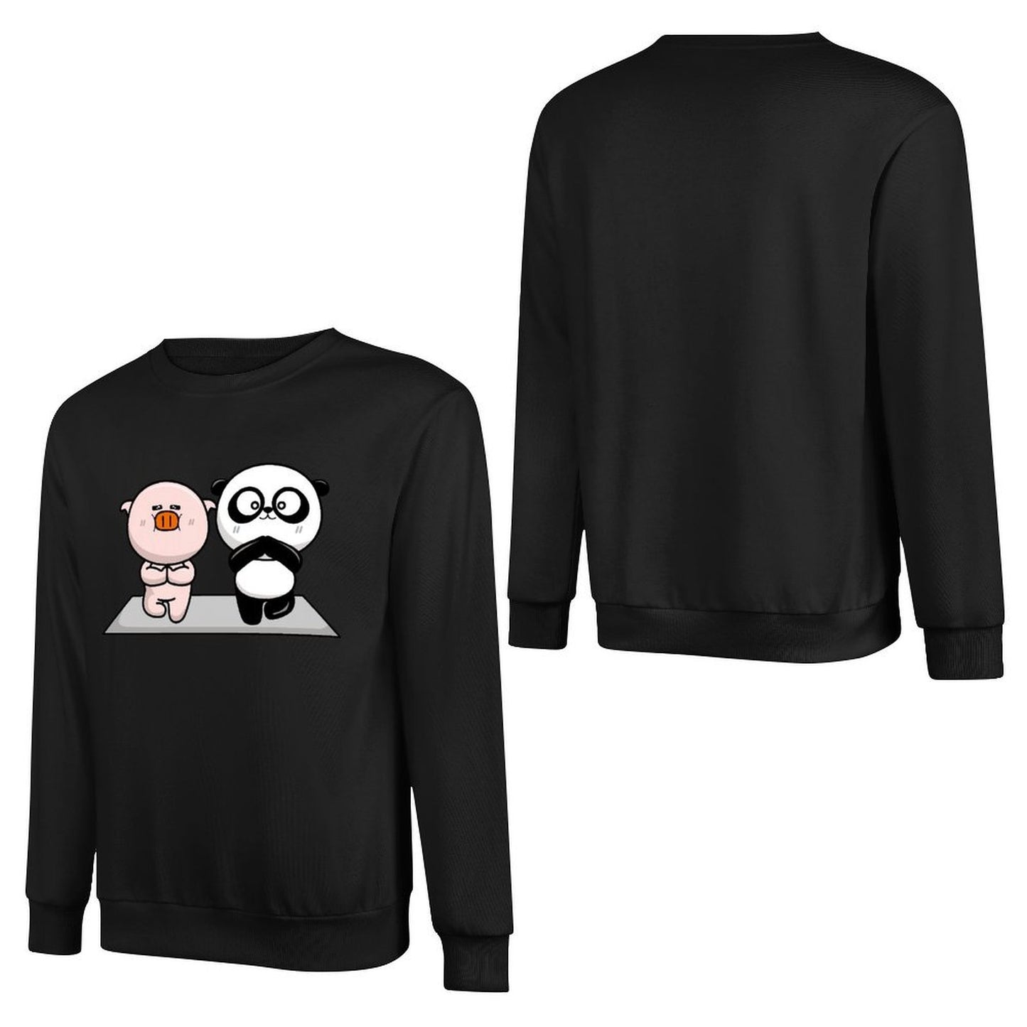 IPBR 250g Crew Neck Long Sleeve Sweatshirt Front GraphicCrew Neck Long Sleeve Sweatshirt4001305