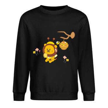 Front Patterned Long Sleeve TopSimpleFit Simple