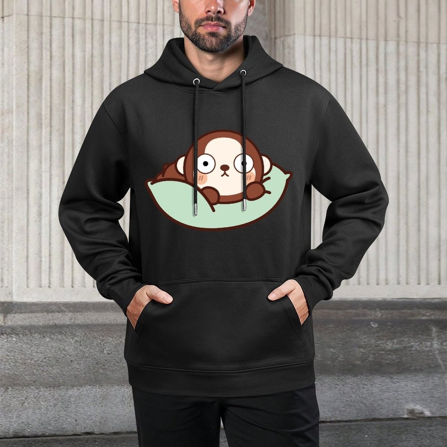 Front Graphic HoodiesLightweight Sleek