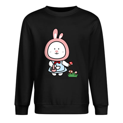 Front Patterned Long Sleeve TopSoftstyle ClassicFit