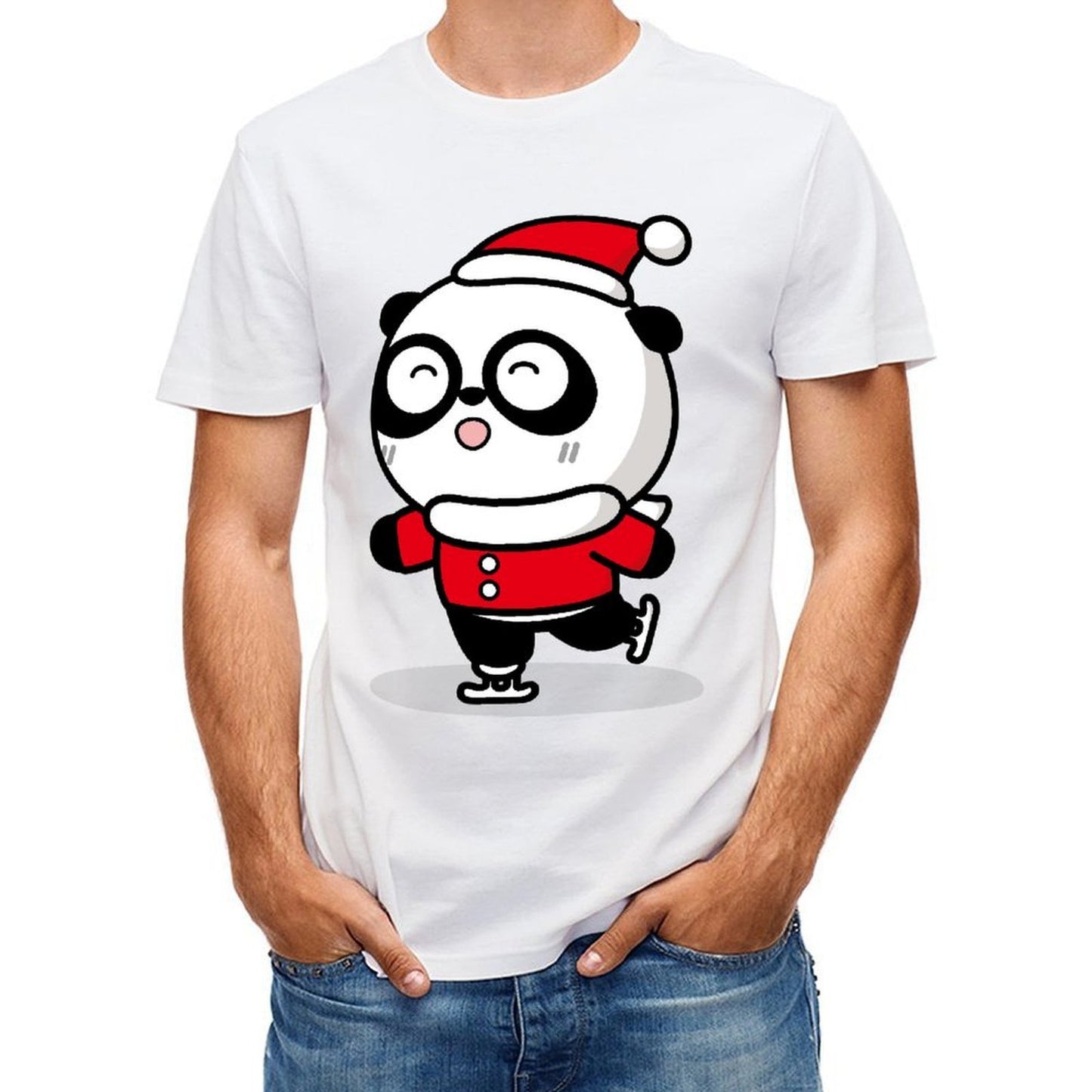 Solid Essential Front Graphic T-shirt