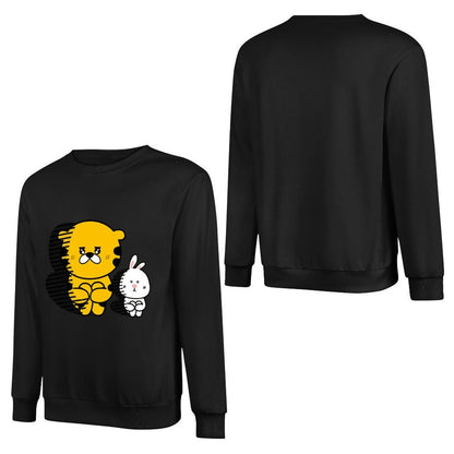 Front Patterned Long Sleeve TopActiveWear PureStyle