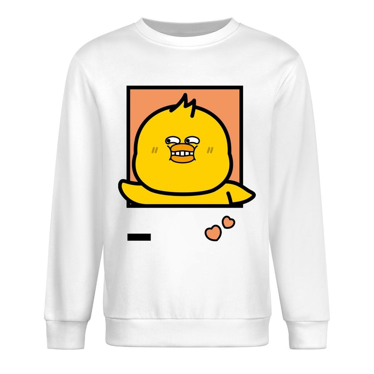 Front Patterned Long Sleeve TopSimple Premium Finish
