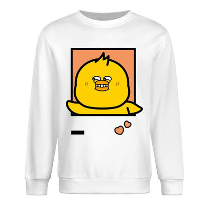 Front Patterned Long Sleeve TopSimple Premium Finish