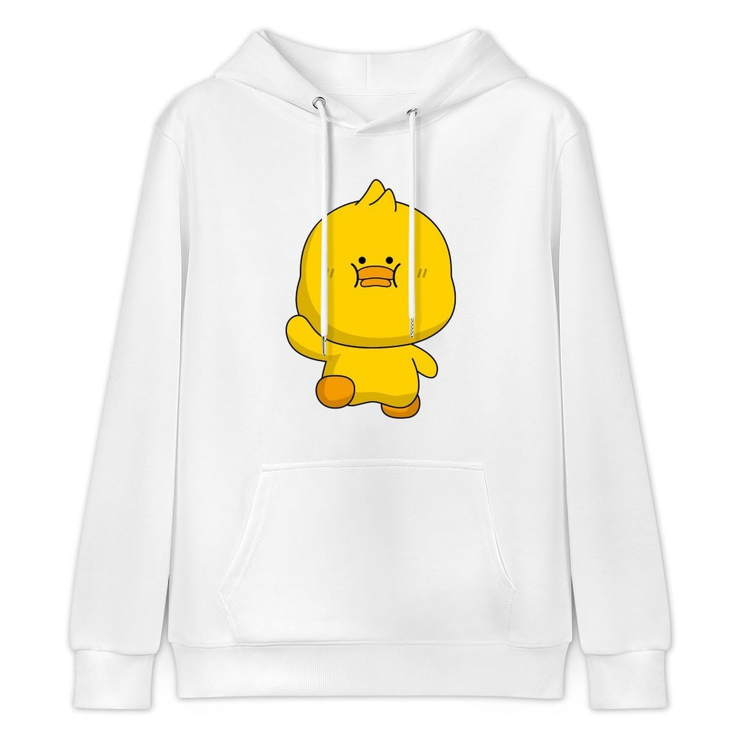 Tear-Resistant Crew Neck Front Graphic Hoodies