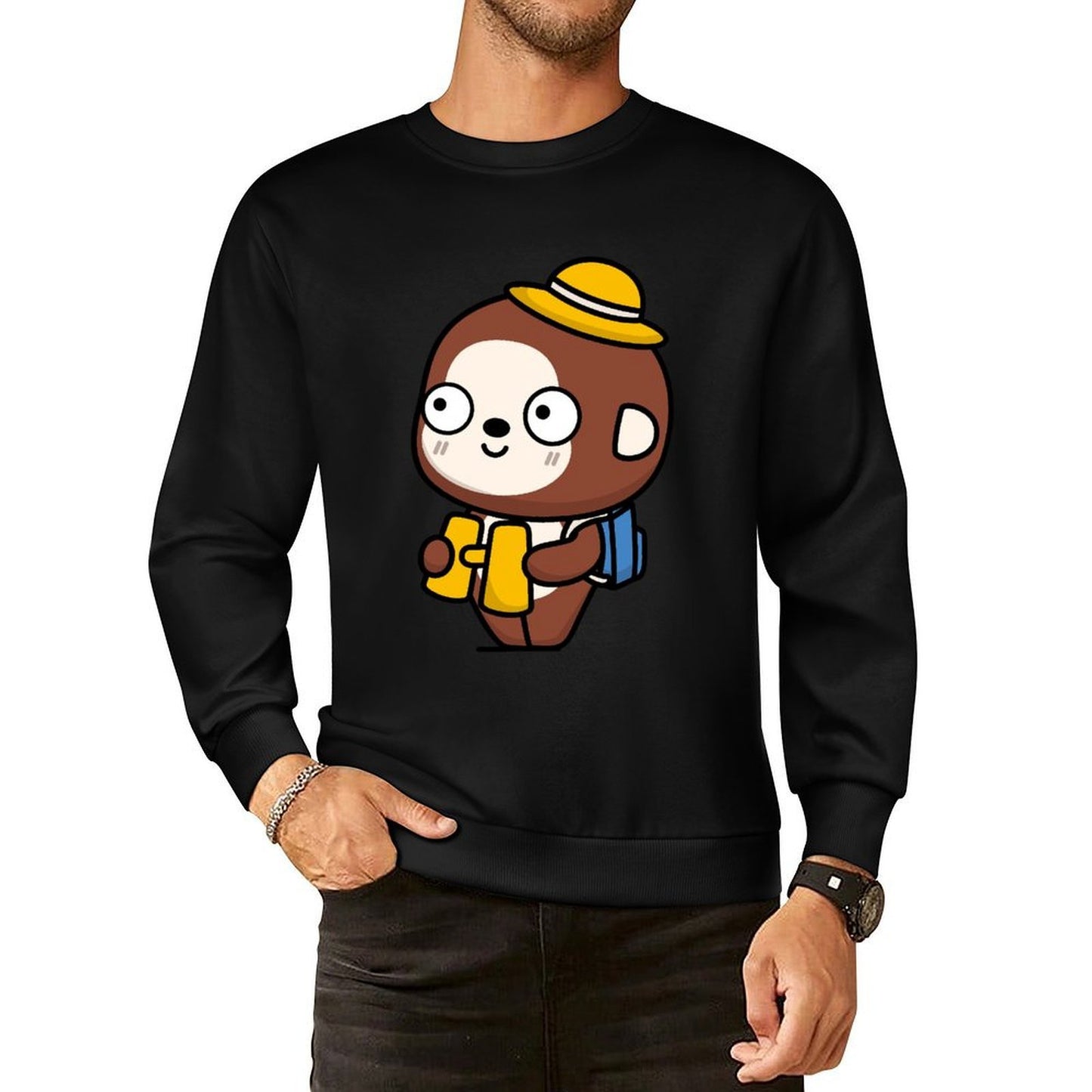 IPBR 250g Crew Neck Long Sleeve Sweatshirt Front GraphicCrew Neck Long Sleeve Sweatshirt4000239