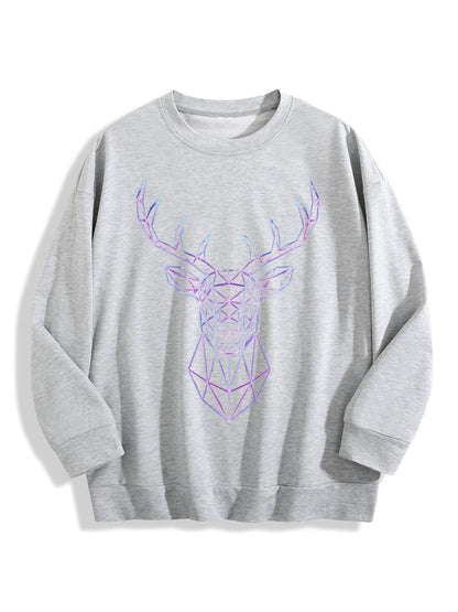 Customized Christmas-themed hoodies line elk