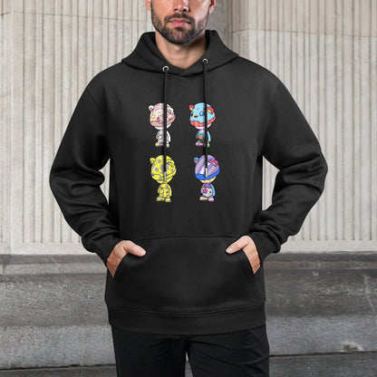 IPIB 250g Hooded Pocket Sweatshirt Front GraphicMen's Hooded  Sweatshirt6000073-7