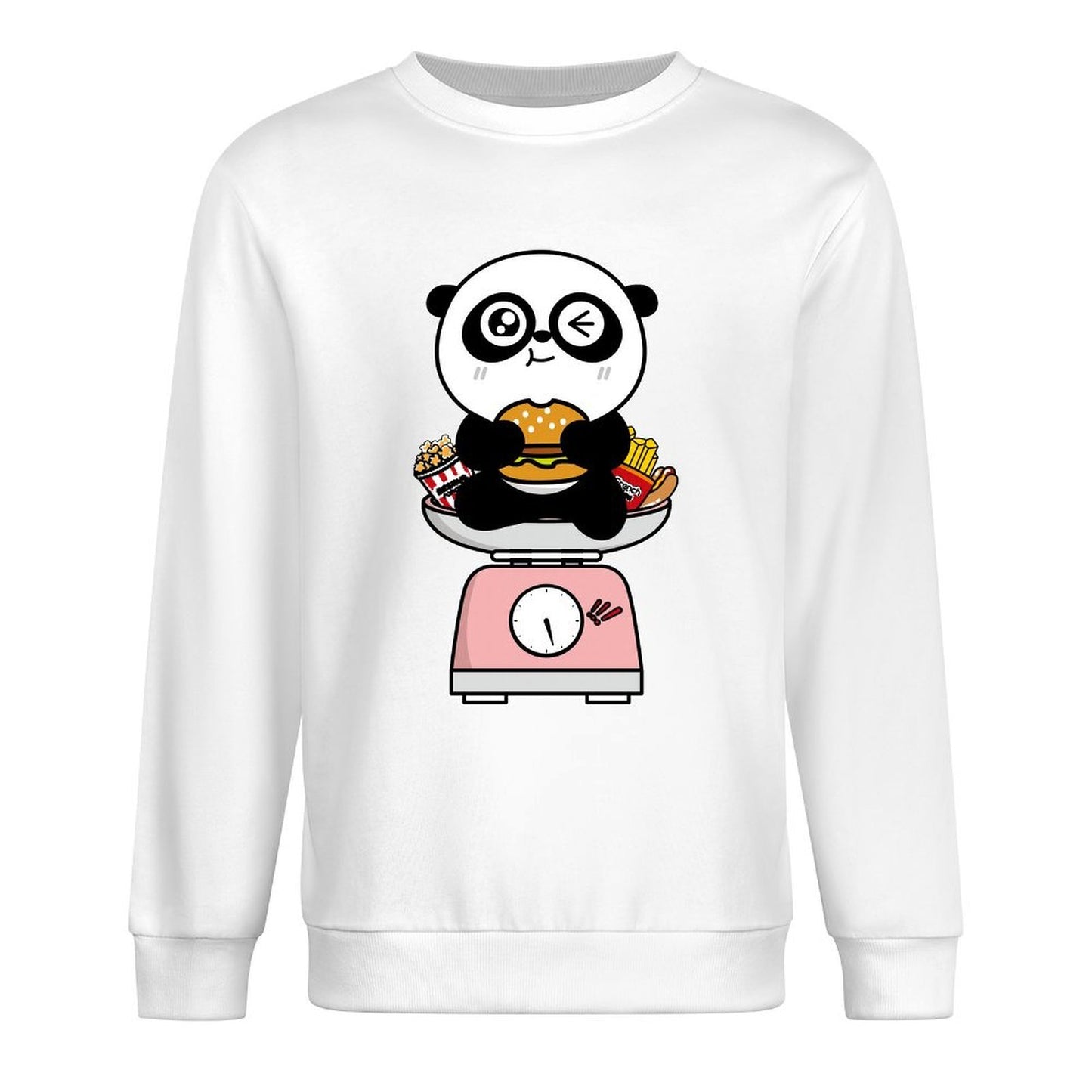 Front Patterned Long Sleeve TopBasic EverydayFit