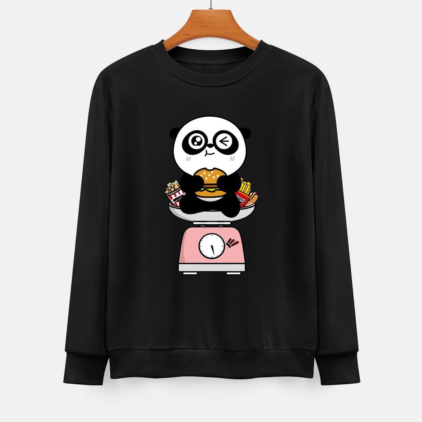 Front Patterned Long Sleeve TopBasic EverydayFit