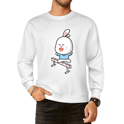 Front Patterned Long Sleeve TopEverydayFit Reliable