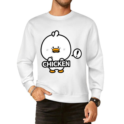 Front Patterned Long Sleeve TopEasy-Care Minimal