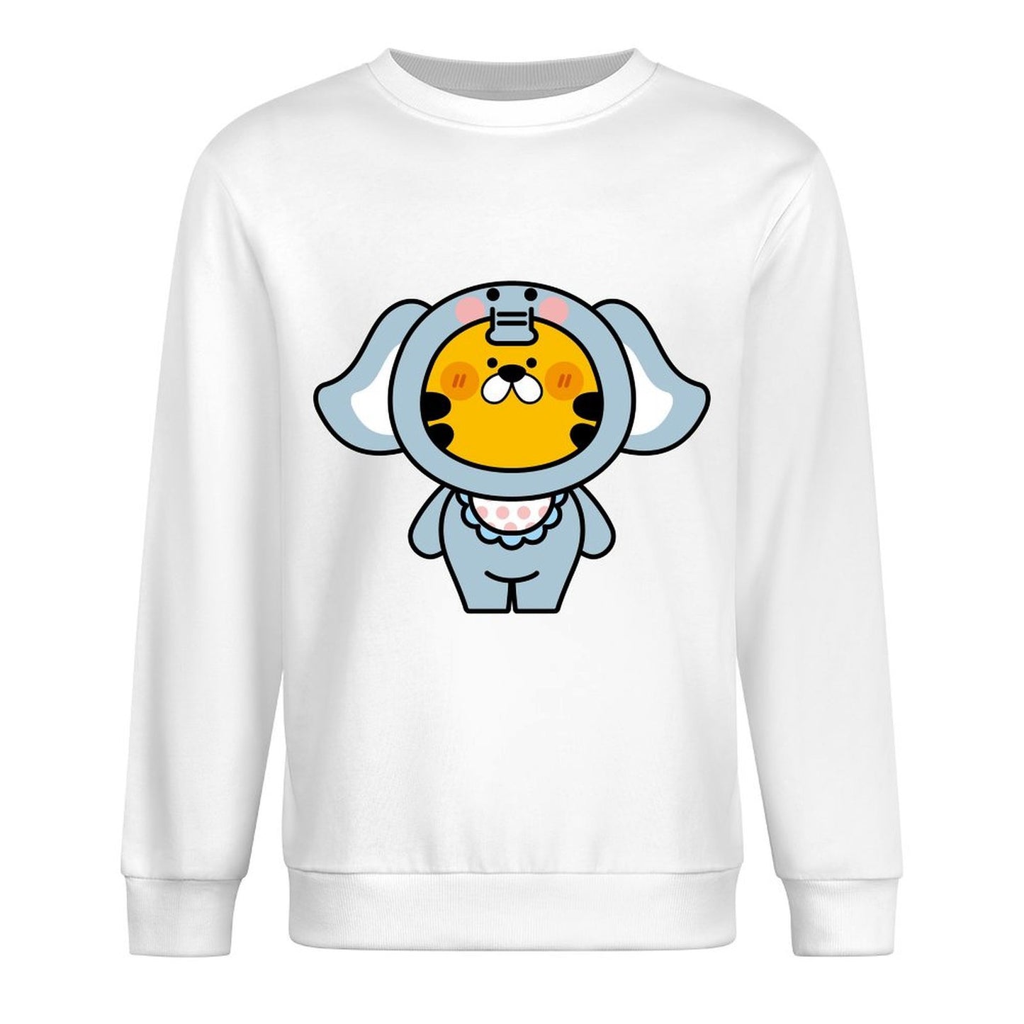 Front Patterned Long Sleeve TopComfortFit ActiveLine