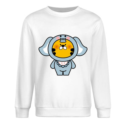 Front Patterned Long Sleeve TopComfortFit ActiveLine