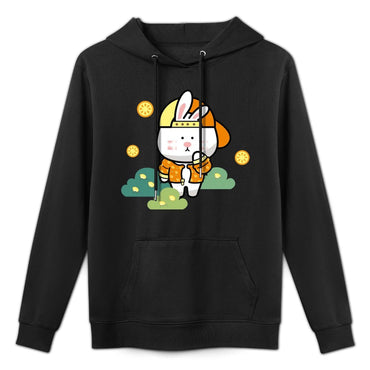 Neutral TrueStyle Front Graphic Hoodies