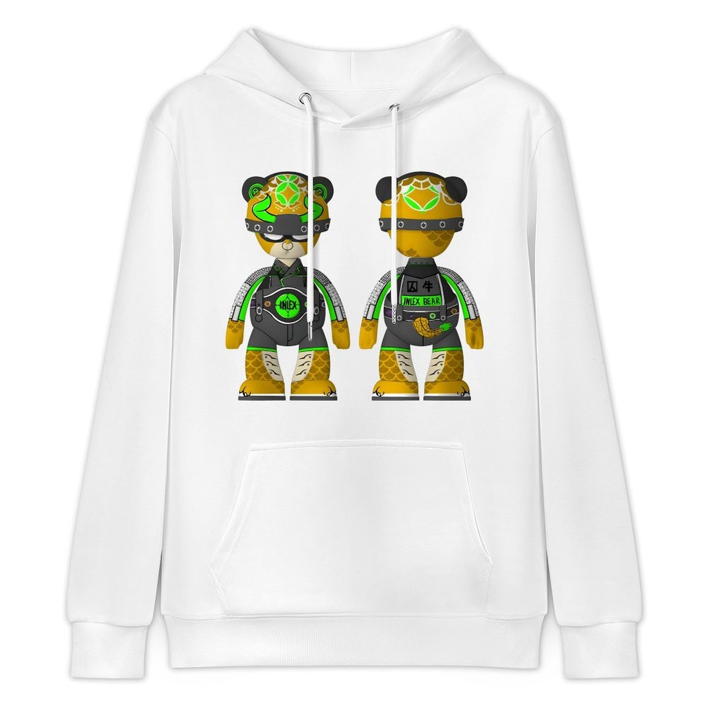 Hoodie Front PatternHeat-Transfer Fade-Resistant