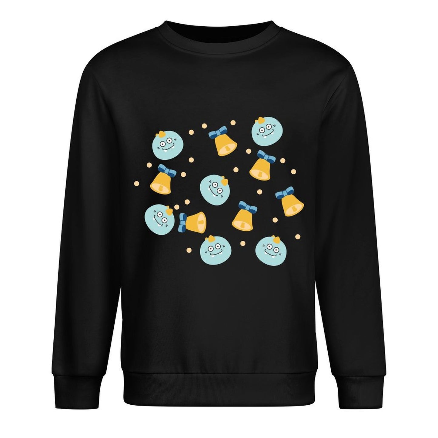 Front Patterned Long Sleeve TopEverydayComfort Tear-Resistant