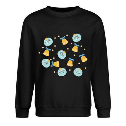 Front Patterned Long Sleeve TopEverydayComfort Tear-Resistant