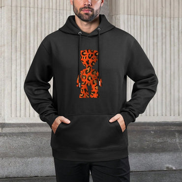 IPIB 250g Hooded Pocket Sweatshirt Front GraphicMen's Hooded  Sweatshirt6000126-5