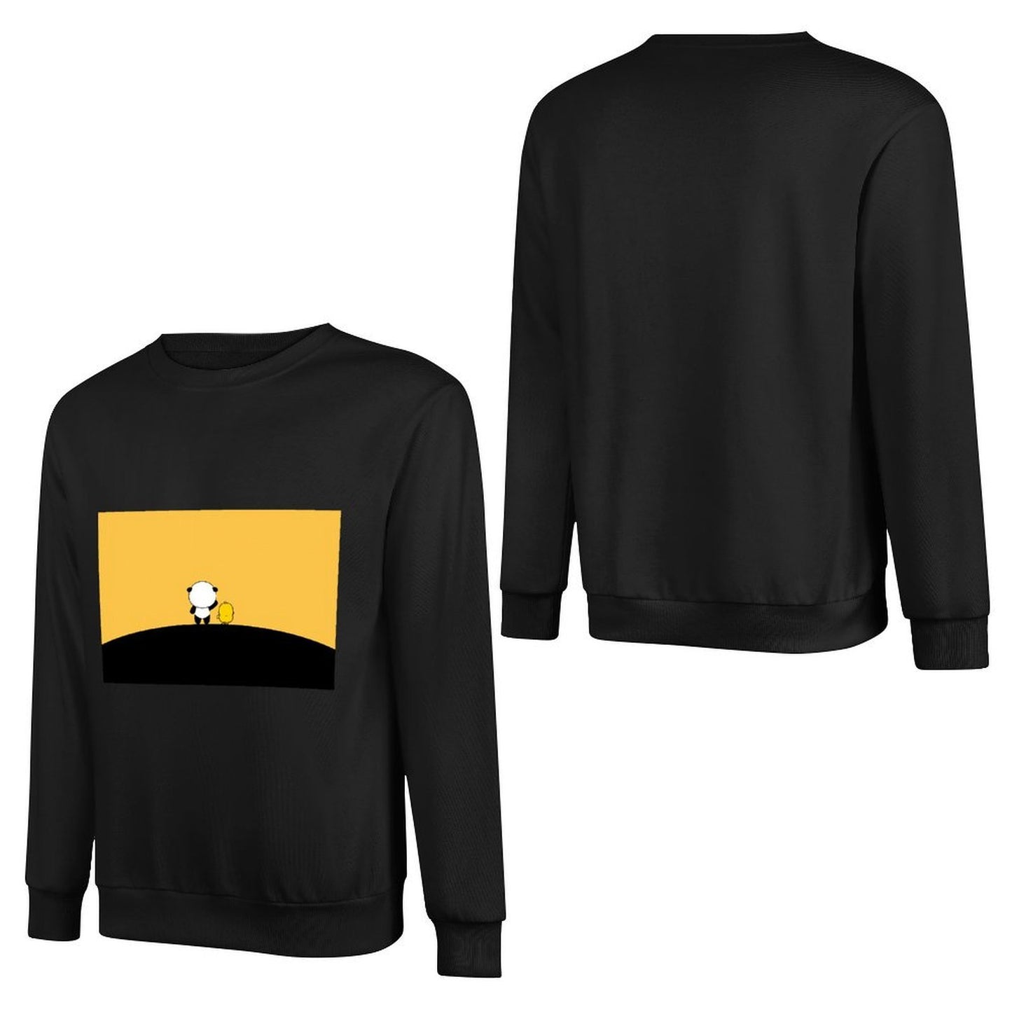 Front Patterned Long Sleeve TopSoftstyle EverydayFit