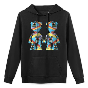 IPIB 250g Hooded Pocket Sweatshirt Front GraphicMen's Hooded  Sweatshirt6000078-4