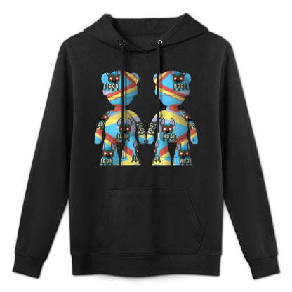 IPIB 250g Hooded Pocket Sweatshirt Front GraphicMen's Hooded  Sweatshirt6000078-4