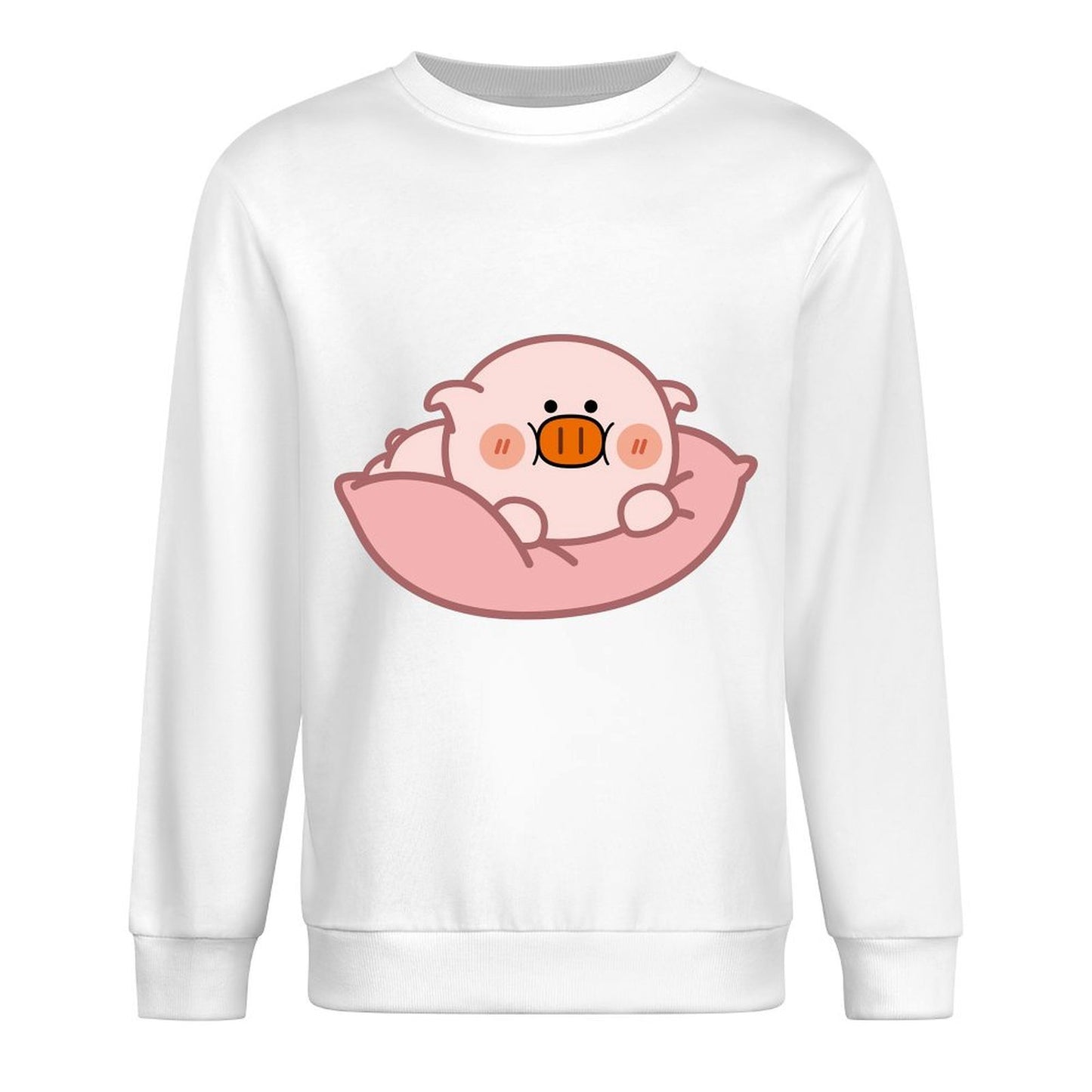 Front Patterned Long Sleeve TopRegularFit Reliable