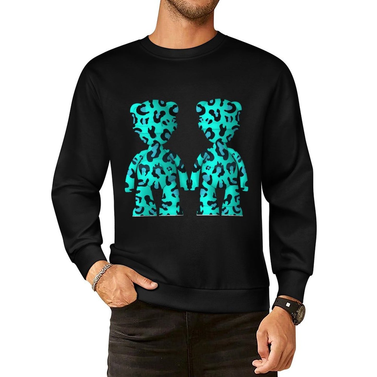 IPIB 250g Crew Neck Long Sleeve Sweatshirt Front GraphicCrew Neck Long Sleeve Sweatshirt6000081-5