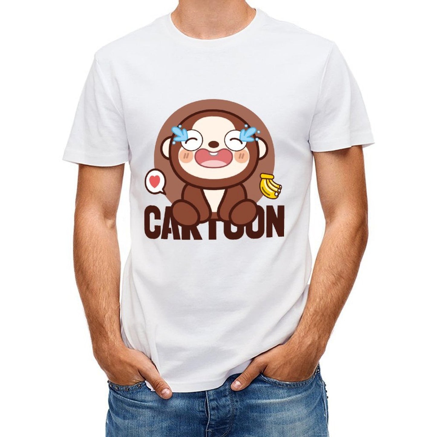 Print-Ready ComfortSeries Front Graphic T-shirt