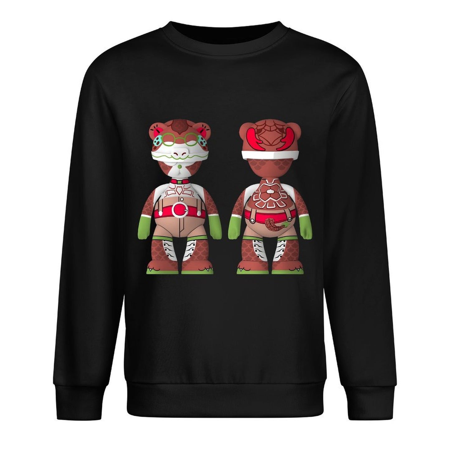IPIB 250g Crew Neck Long Sleeve Sweatshirt Front GraphicCrew Neck Long Sleeve Sweatshirt6000075-1