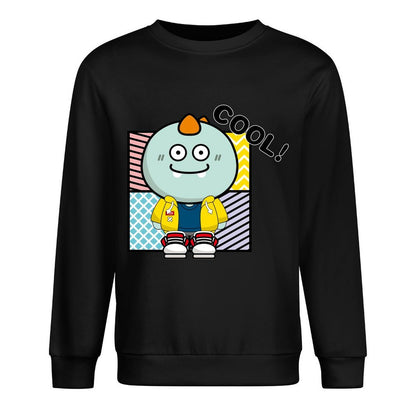 Front Patterned Long Sleeve TopMoisture-Wicking Essential