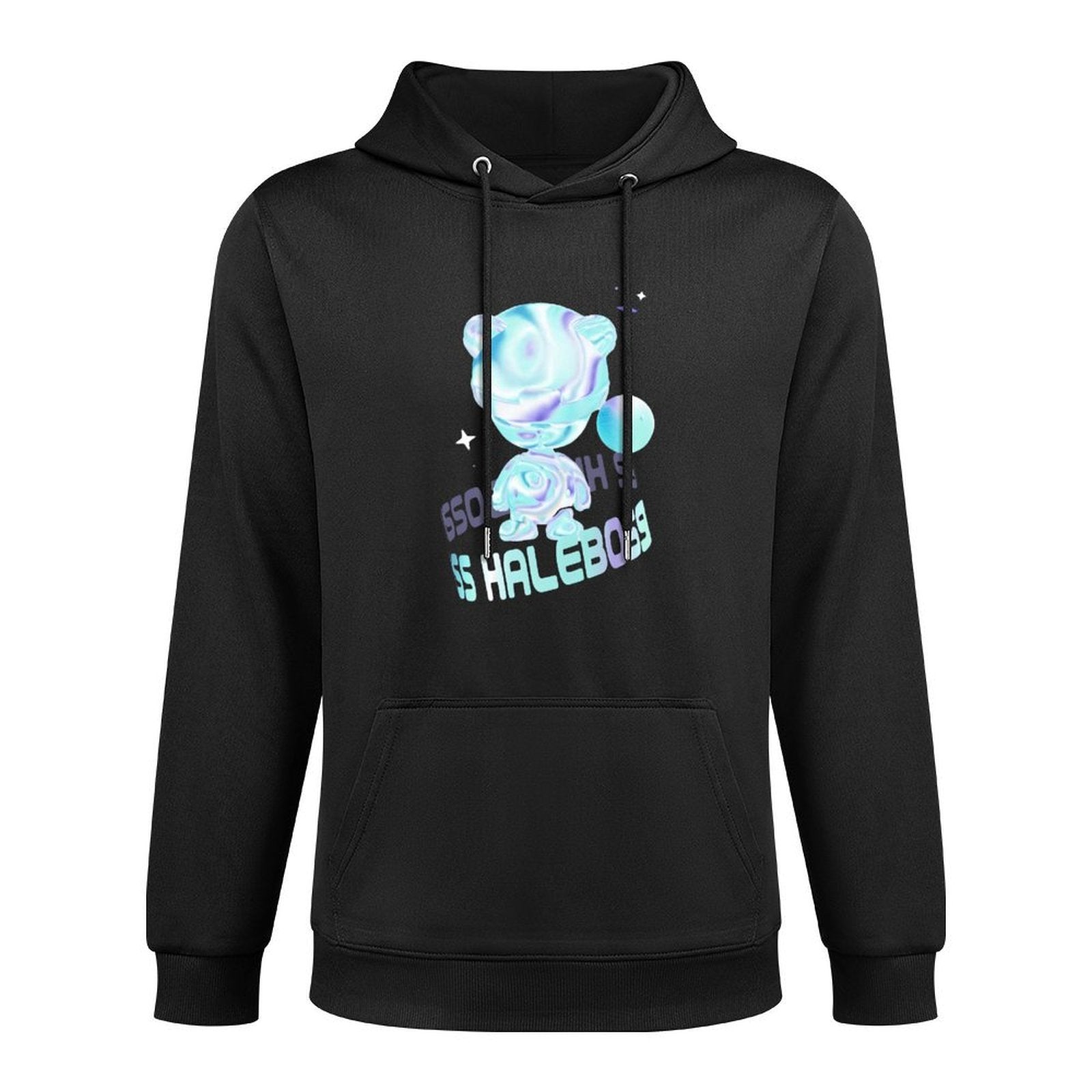 Hoodie Front PatternMidweight Sleek