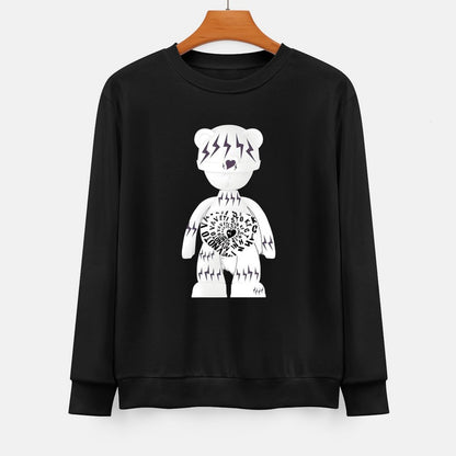 IPIB 250g Crew Neck Long Sleeve Sweatshirt Front GraphicCrew Neck Long Sleeve Sweatshirt6000137-3