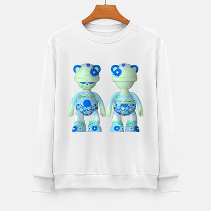 Long Sleeve With Front PatternSimple Smooth Feel