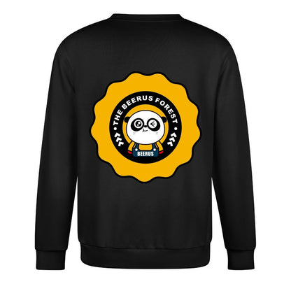 Long-sleeved crew neck sweatshirtDouble-Stitched Refined Long Sleeve