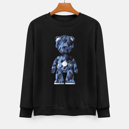 IPIB 250g Crew Neck Long Sleeve Sweatshirt Front GraphicCrew Neck Long Sleeve Sweatshirt6000127-1