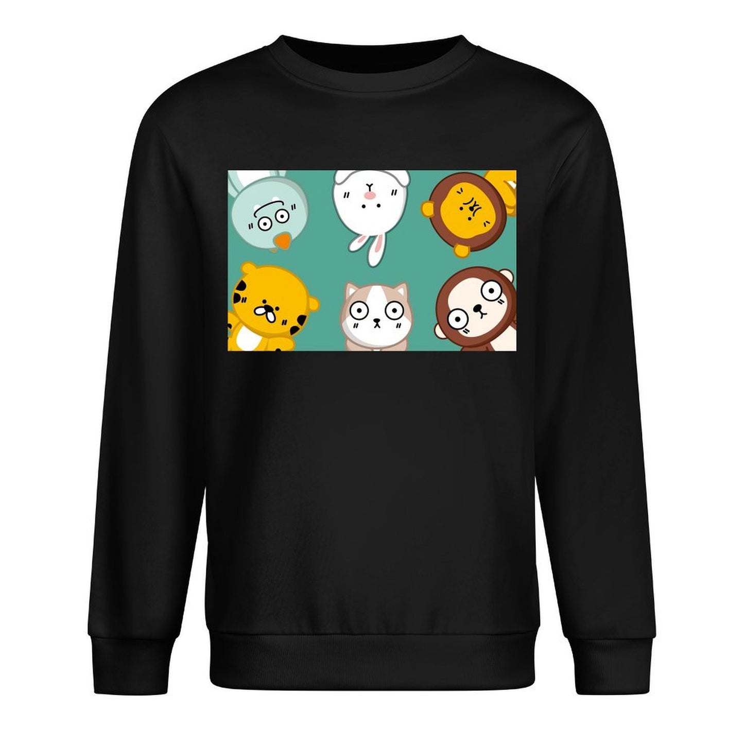 Front Patterned Long Sleeve TopDurable Eco / Sustainable