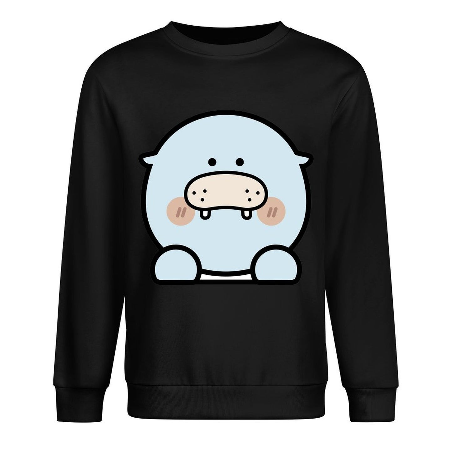 Front Patterned Long Sleeve TopEverydayFit Midweight