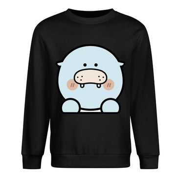 Front Patterned Long Sleeve TopEverydayFit Midweight