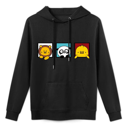 Front Graphic HoodiesShrink-Resistant High-Quality