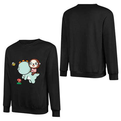IPBR 250g Crew Neck Long Sleeve Sweatshirt Front GraphicCrew Neck Long Sleeve Sweatshirt4000893