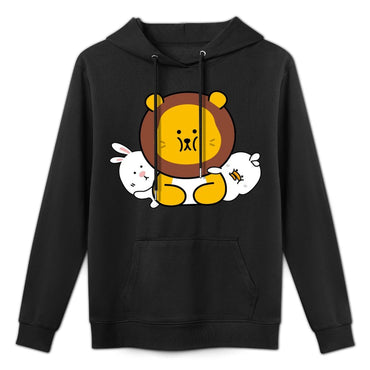 Front Graphic HoodiesCrew Neck ComfortFit