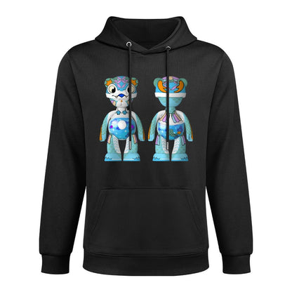 IPIB 250g Hooded Pocket Sweatshirt Front GraphicMen's Hooded  Sweatshirt6000077-1