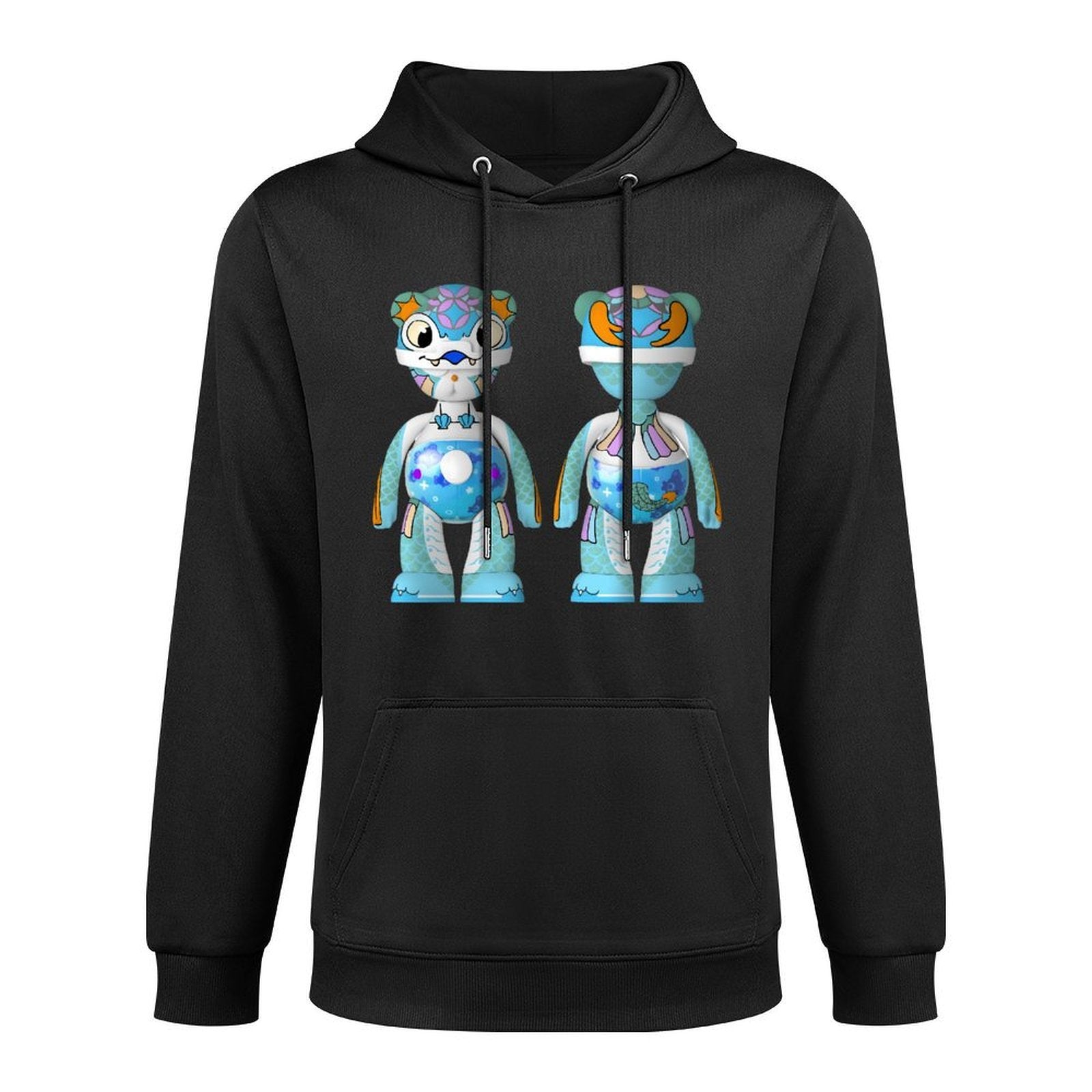 Hoodie Front PatternEverydayComfort 100% Cotton