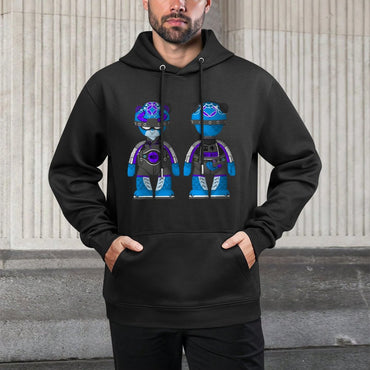 IPIB 250g Hooded Pocket Sweatshirt Front GraphicMen's Hooded  Sweatshirt6000095-1