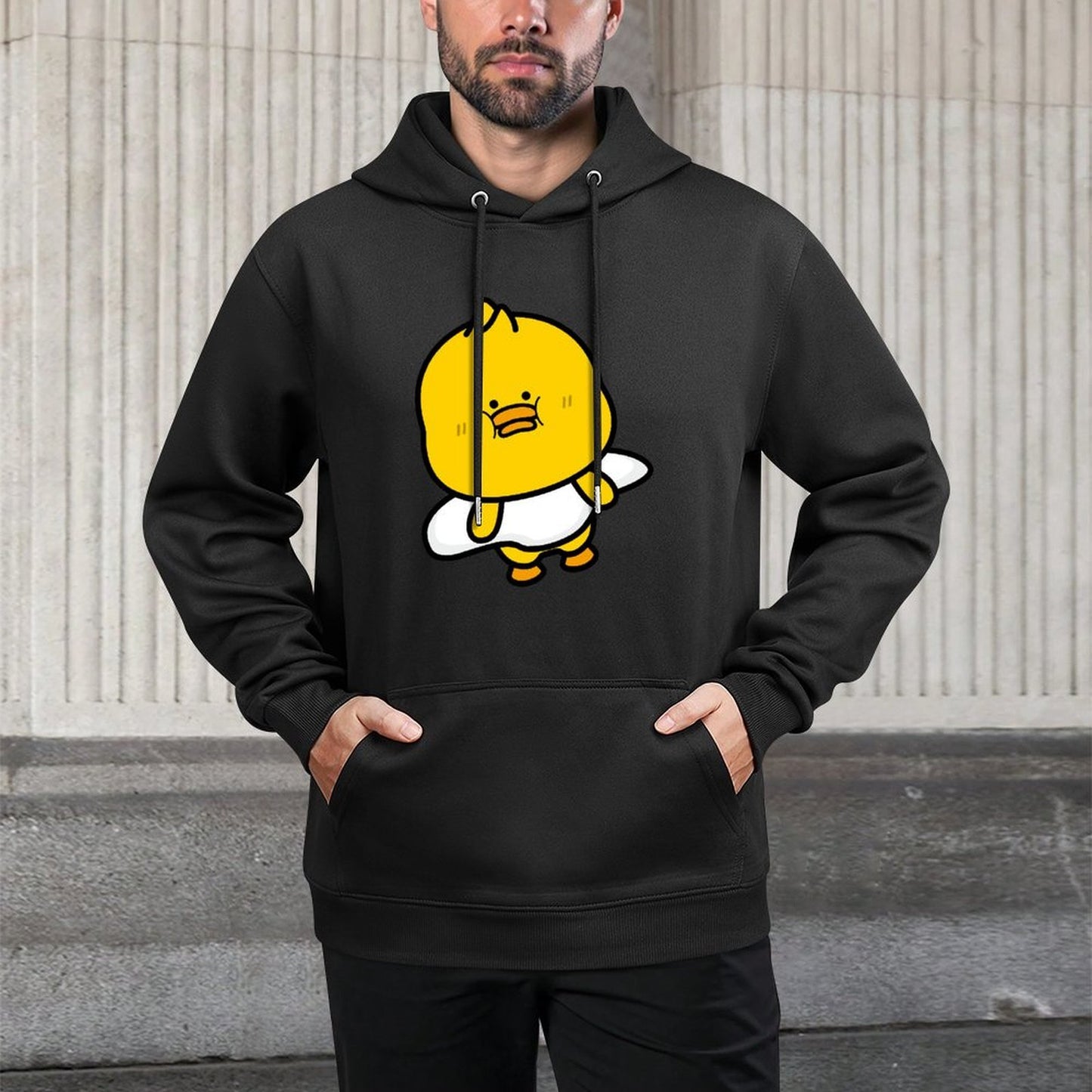 Minimal High-Quality Front Graphic Hoodies