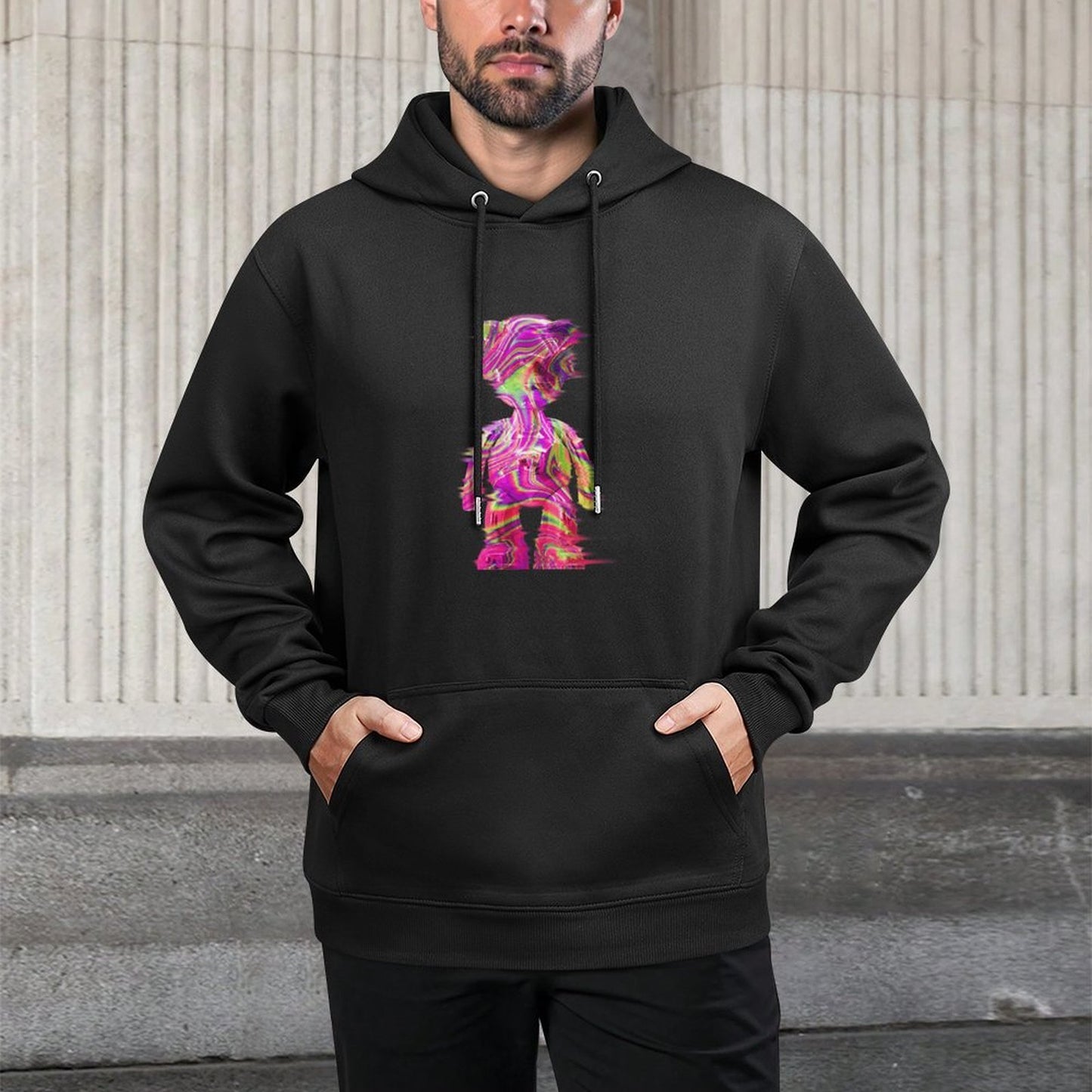 Hoodie Front PatternSmoothWear StreetLine