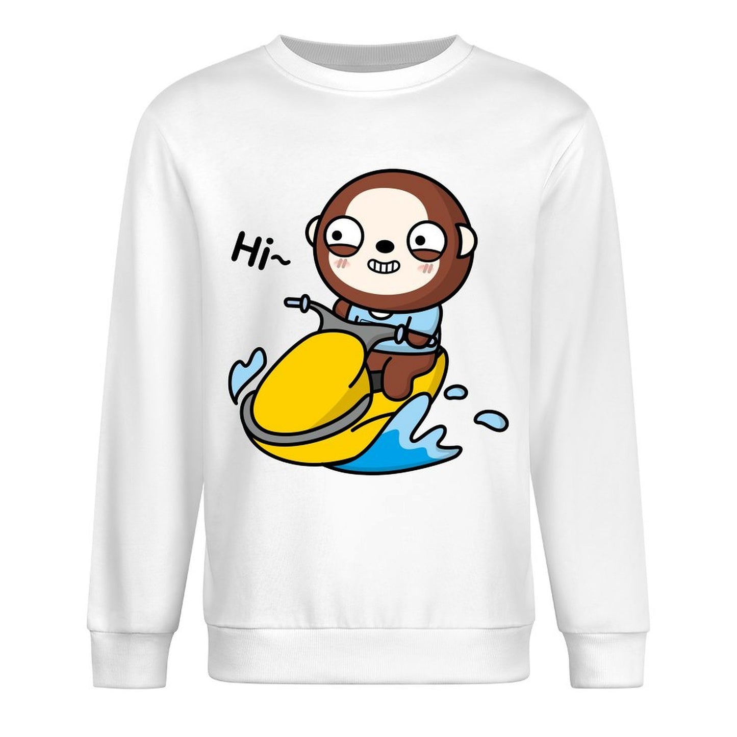 Front Patterned Long Sleeve TopActive Wrinkle-Free