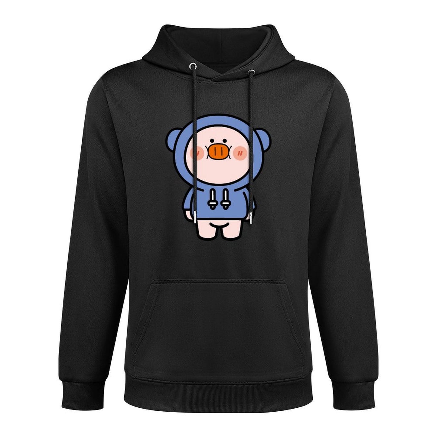 Premium Finish Slim Fit Front Graphic Hoodies