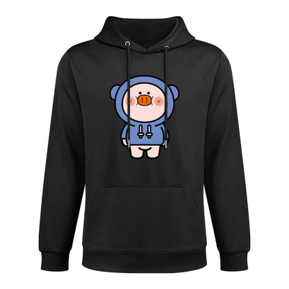 Premium Finish Slim Fit Front Graphic Hoodies